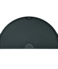 Big Green Egg Half Moon Cast Iron Plancha Griddle For 2XL, XL And L