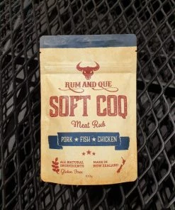 All BBQ Rub Club Rum And Que Soft Coq