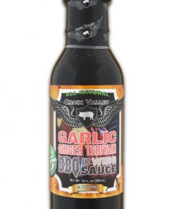 BBQ's And More NZ All BBQ Rub Club Croix Valley Garlic Ginger Teriyaki BBQ & Wing Sauce CV59 - 129839