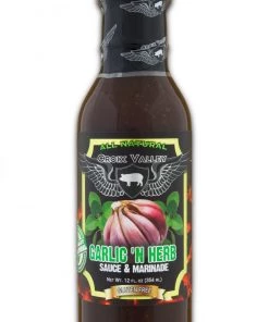 BBQ's And More NZ All BBQ Rub Club Croix Valley Garlic N Herb Sauce & Marinade CV02 - 129812