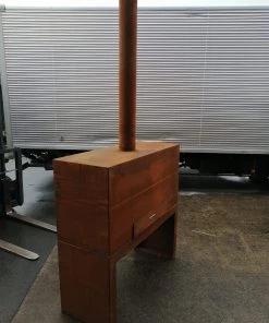 BBQ's And More NZ Corten Steel Outdoor Fireplace Clearance