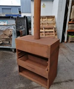 BBQ's And More NZ Corten Steel Outdoor Fireplace Clearance