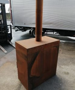 BBQ's And More NZ Corten Steel Outdoor Fireplace Clearance