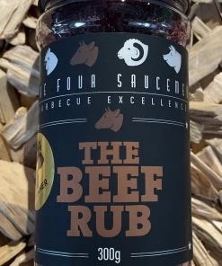 The Four Saucemen Four Saucemen Beef Rub Shaker The Four Saucemen
