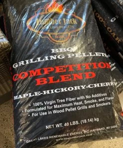 Lumberjack Grilling Pellets Lumberjack Competition Blend (Maple/Hickory/Cherry) Pellets 40lb Bag BBQ Wood Chips, Chunks, Charcoal & Pellets