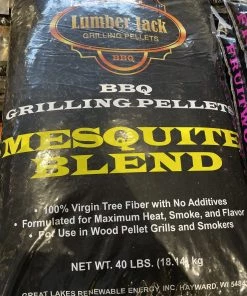 Lumberjack Grilling Pellets Lumberjack Mesquite Blend Pellets 40lb Bag
