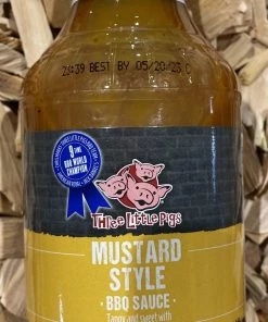 Three Little Pigs Mustard Style BBQ Sauce