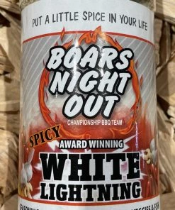 All BBQ Rub Club Boars Night Out - Spicy White Lightning