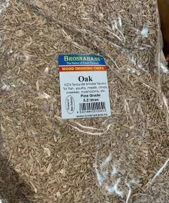 BBQ Wood Chips, Chunks, Charcoal & Pellets Brosnahans Oak Fine Grade 3.2L