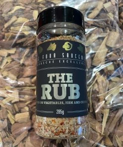 The Four Saucemen Four Saucemen All Purpose "The RUB" 275ml Shaker All BBQ Rub Club