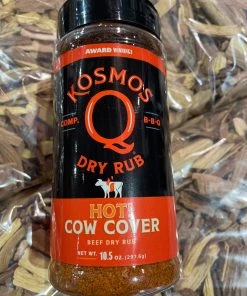 All BBQ Rub Club Kosmos Q Cow Cover Hot Rub