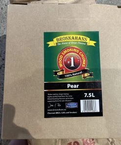 BBQ Wood Chips, Chunks, Charcoal & Pellets Brosnahans Pear Chunks - Box