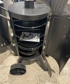 BBQ's And More NZ Prime Smoke Mustang Drum Smoker All BBQ Grills & Smokers
