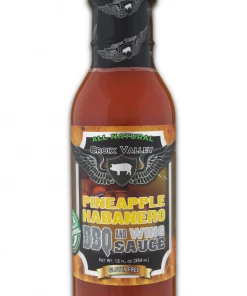 BBQ's And More NZ All BBQ Rub Club Croix Valley Pineapple Habanero BBQ & Wing Sauce CV56 - 129837