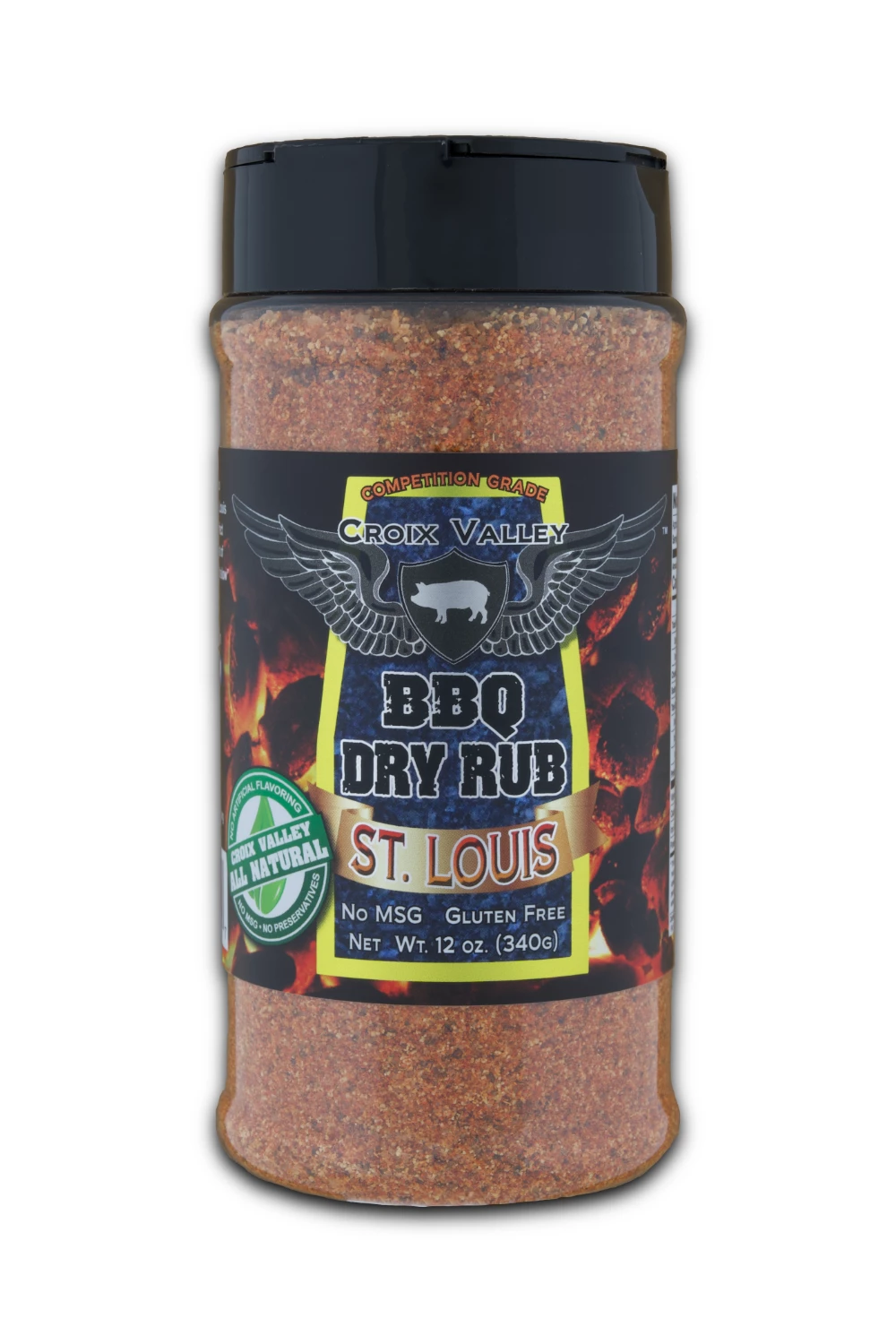 BBQ's And More NZ Croix Valley St Louis BBQ Dry Rub CV69 - 129809 1 BBQ's And More NZ Croix Valley St Louis BBQ Dry Rub CV69 - 129809