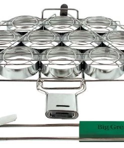 All Big Green Egg Big Green Egg Grilling Slider Basket With Detatchable Handle