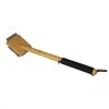 Charcoal Companion Bamboo Grill Brush With Palmyra Safe Scrub Bristles