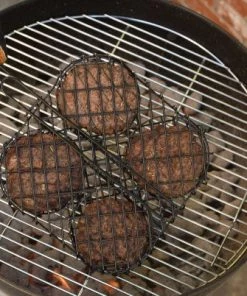 Charcoal Companion Hamburger Grilling Basket