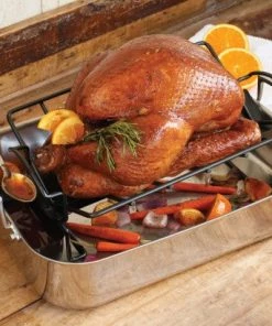 Charcoal Companion Non-Stick Roasting Rack With Juice Reservoir All Accessories And Tools