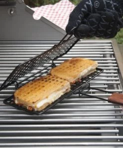 Charcoal Companion Non-Stick Grilled Cheese Basket