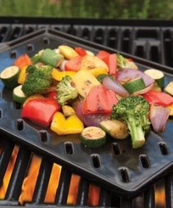 All Accessories And Tools Charcoal Companion Flame Friendly Ceramic Grilling Grid / Fireproof And Thermal Shock Resistant