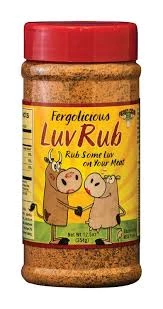 All BBQ Rub Club Fergolicious LUV Original Dry Rub