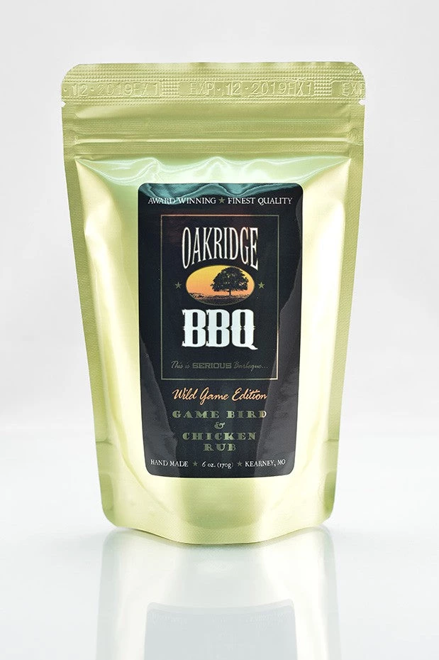 All BBQ Rub Club Oakridge BBQ Game Bird & Chicken Rub 6oz 1 All BBQ Rub Club Oakridge BBQ Game Bird & Chicken Rub 6oz