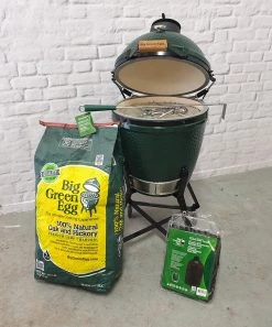 Big Green Egg Medium Bundle On Standard Nest All BBQ Grills & Smokers