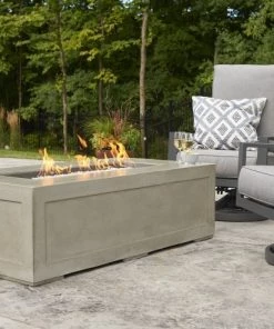 Outdoor Greatroom All Outdoor Heating OGR Cove Linear Gas Fire Pit Table