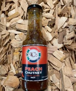 BBQ's And More NZ LC's Peach Chutney - Hot All BBQ Rub Club