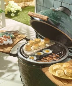 All Big Green Egg Big Green Egg Half Moon ConvEGGtor For Large Eggspander