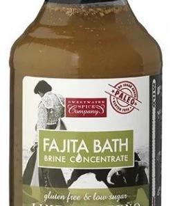 Sweetwater Spice Lime Jalapeno Fajita Bath Brine 16oz All BBQ Rub Club