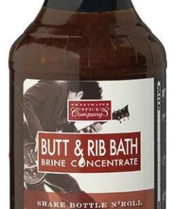 Sweetwater Spice Smoked Apple Spice Butt & Rib Bath Brine 16oz All BBQ Rub Club