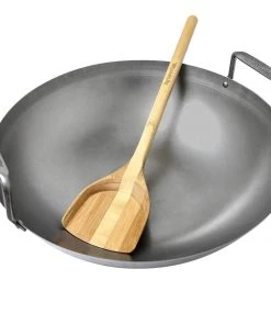 All Big Green Egg Big Green EGG Carbon Steel Wok C/w Bamboo Spatula - 120779